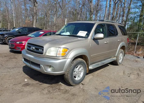 2004 Toyota Sequoia Sr5 V8 z USA, uszkodzony, nr VIN 5TDBT44A44S205950